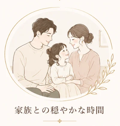 家族との穏やかな時間